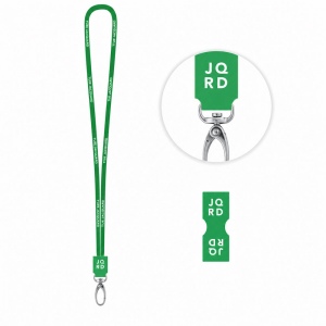 Échantillon imprimé de Lanyard TUBE JACQUARD Long (Ø 7 mm)