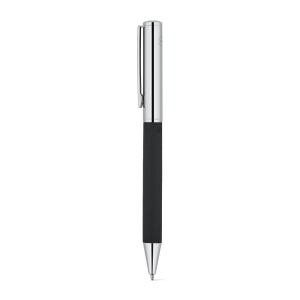 SLAUGHTER. Stylo à bille documentaire en acier inoxydable avec une finition brillante et une encre noire 6