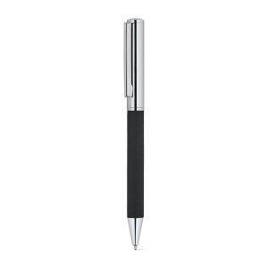 SLAUGHTER. Stylo à bille documentaire en acier inoxydable avec une finition brillante et une encre noire 7