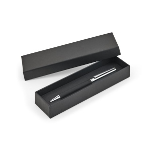 SLAUGHTER. Stylo à bille documentaire en acier inoxydable avec une finition brillante et une encre noire 2