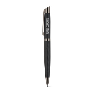 KINGSLEY. Ensemble composé d'un stylo à bille et d'un stylo roller en aluminium, avec encre bleue Dokumental® 5