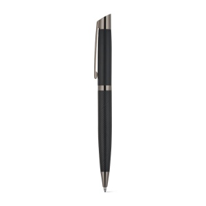 KINGSLEY. Ensemble composé d'un stylo à bille et d'un stylo roller en aluminium, avec encre bleue Dokumental® 6