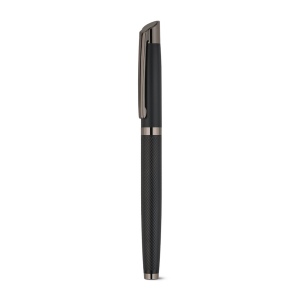 KINGSLEY. Ensemble composé d'un stylo à bille et d'un stylo roller en aluminium, avec encre bleue Dokumental® 10