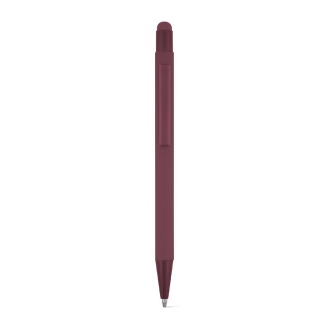 CLINT TOUCH. Stylo à bille au design moderne, fabriqué à partir d'aluminium recyclé (100% rAL), avec une finition en caoutchouc 17