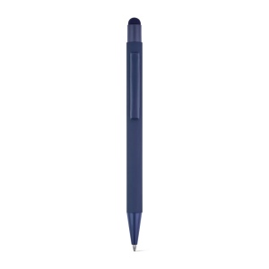 CLINT TOUCH. Stylo à bille au design moderne, fabriqué à partir d'aluminium recyclé (100% rAL), avec une finition en caoutchouc 11