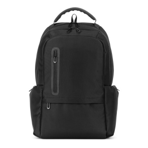 BOSTON SOLID. Sac à dos pour ordinateur portable (17") en nylon 150D avec 2 compartiments rembourrés 3