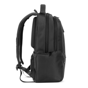 BOSTON SOLID. Sac à dos pour ordinateur portable (17") en nylon 150D avec 2 compartiments rembourrés 7
