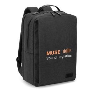 GLASGOW. Sac à dos pour ordinateur portable (17 pouces) en polyester recyclé 600D haute densité (20L) 5