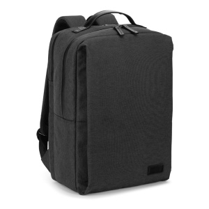 GLASGOW. Sac à dos pour ordinateur portable (17 pouces) en polyester recyclé 600D haute densité (20L) 3