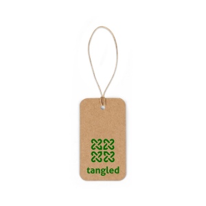 LABEL RECTANGULAR. Étiquette rectangulaire fabriquée à partir de papier 100% recyclé (700 g/m²) 4