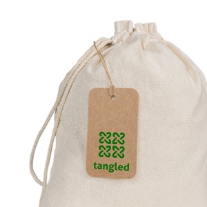 LABEL RECTANGULAR. Étiquette rectangulaire fabriquée à partir de papier 100% recyclé (700 g/m²) 5