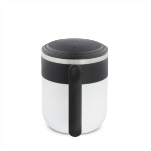 MALDINI. Mug de voyage avec paroi intérieure en acier inoxydable et finition mate, 400 mL 11