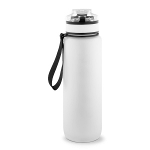 ERIKSSON. Bouteille en PET recyclé (100 % rPET), avec des phrases motivantes et des repères horaires pour vous encourager à boire de l’eau 18