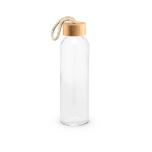 CROSBY. Bouteille en verre avec bouchon en bambou, 520 ml 2