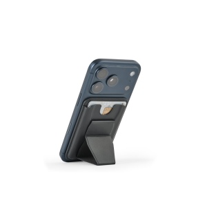 CONNOR. Porte-cartes magnétique en cuir PU, se fixe facilement à l'arrière de votre téléphone portable, avec blocage RFID 7