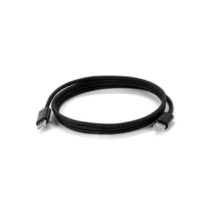 JEMISON. Câble USB-C vers USB-C avec gaine tressée (60 W), fabriqué en ABS, acier inoxydable, aluminium et polyester 6