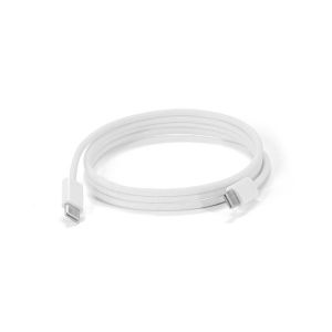 JEMISON. Câble USB-C vers USB-C avec gaine tressée (60 W), fabriqué en ABS, acier inoxydable, aluminium et polyester 9