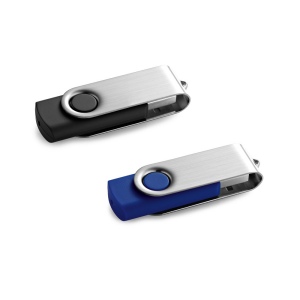 CLAUDIUS 2GB. Clé USB 2GB avec attache en métal
