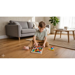 MOKI. Jeu de construction et d'emboîtement en contreplaqué 5