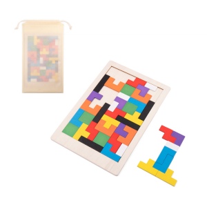 MOKI. Jeu de construction et d'emboîtement en contreplaqué