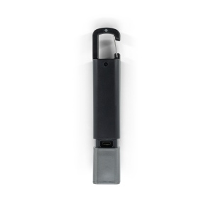 WIGGINS. Lampe de poche en ABS, avec une LED de 2 W (53 lumens) à l'avant et une ampoule COB (53 lumens) sur le dessus 6