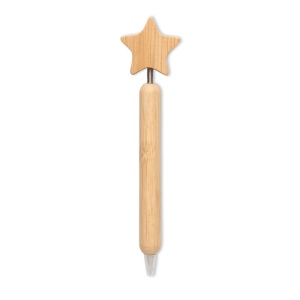 Stylo à bille étoile en bambou - STARPEN 2