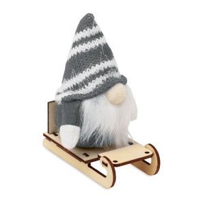 Lutin sur un traîneau en bois - FROSTY SLEIGH 5