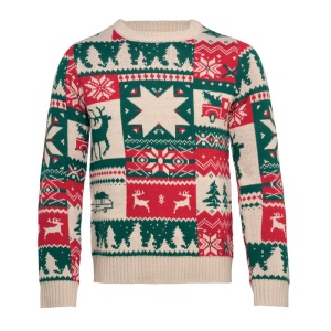 Pull de Noël tricoté S-M - SHIMIS