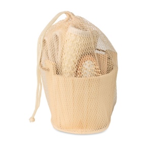 Coffret de bain baquet en bois - SELFCARE
