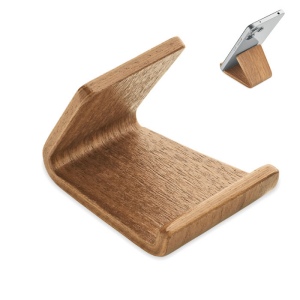 Support de téléphone en bois de no - HOLD 3