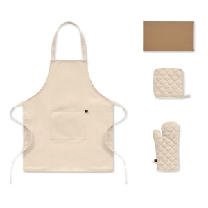 Set de cuisine en coton recyclé - GALA SET 5