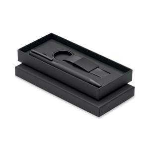 Set stylo à bille et porte-clés en - ESCRI SET