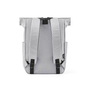 Sac à dos Rome 12L en rPET. Fermeture enroulable avec velcro 40