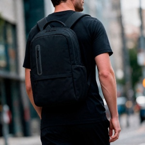 Sac à dos Chicago 20L en rPET.  Poche ordinateur de 17" 6