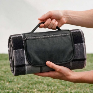 Plaid Siza en rPET. Plaid de pique-nique pliable 12
