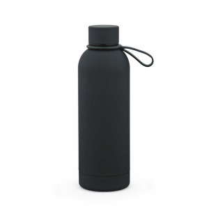 Gourde Hudson 540 ml. Double paroi, étanche. Finition caoutchouc 8