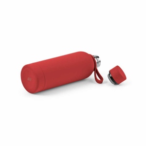 Gourde Hudson 540 ml. Double paroi, étanche. Finition caoutchouc 17