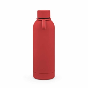 Gourde Hudson 540 ml. Double paroi, étanche. Finition caoutchouc 19