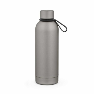 Gourde Hudson 540 ml. Double paroi, étanche. Finition caoutchouc 26