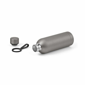 Gourde Hudson 540 ml. Double paroi, étanche. Finition caoutchouc 27