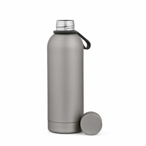 Gourde Hudson 540 ml. Double paroi, étanche. Finition caoutchouc 30