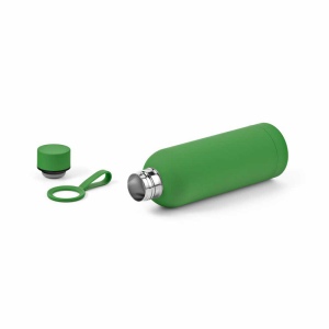 Gourde Hudson 540 ml. Double paroi, étanche. Finition caoutchouc 33