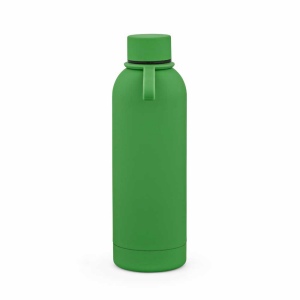 Gourde Hudson 540 ml. Double paroi, étanche. Finition caoutchouc 37
