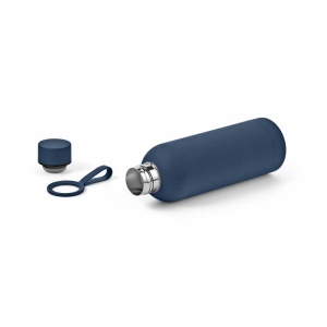 Gourde Hudson 540 ml. Double paroi, étanche. Finition caoutchouc 39