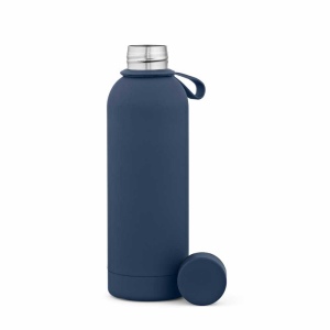 Gourde Hudson 540 ml. Double paroi, étanche. Finition caoutchouc 42