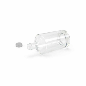 Bouteille Adige 500 en verre 560 ml. Bouchon argenté 4