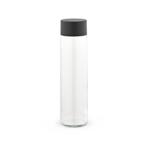 Bouteille Turia 500 en verre 550 ml. Bouchon noir