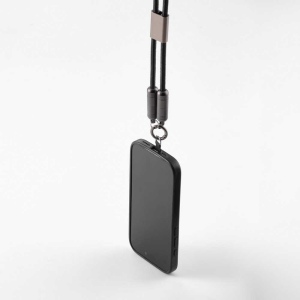 Marconi Câble Charge rapide 2-en-1 et dragonne. USB-C vers USB-C. 6