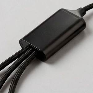 Turing Câble 5-en-1 en rPVC. 1,2 m. 10 W 4