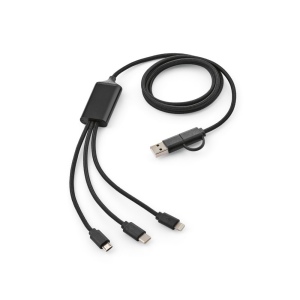 Turing Câble 5-en-1 en rPVC. 1,2 m. 10 W